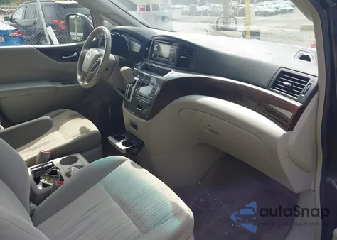 2014 Nissan Quest Sv from USA, damaged, VIN JN8AE2KP8E9105159